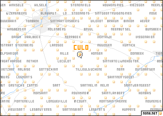 map of Culo