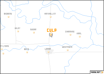 map of Culp