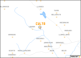 map of Culta