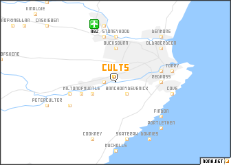 map of Cults