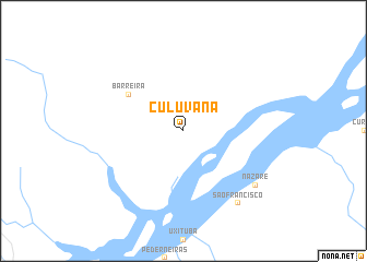 map of Culuvana