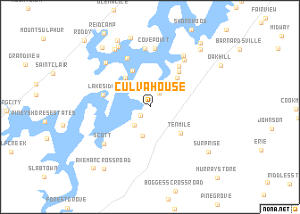 map of Culvahouse