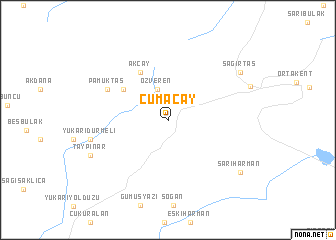 map of Cumaçay