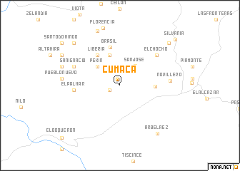 map of Cumaca