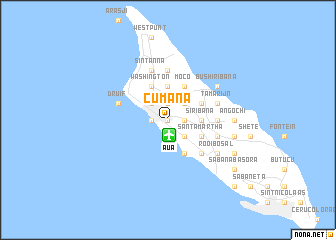 map of Cumaná