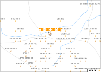 map of Cumar Aadan