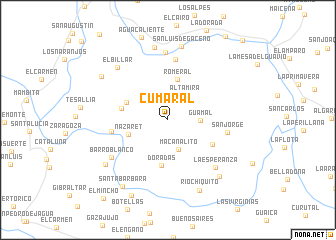 map of Cumaral