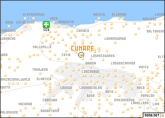 map of Cumare