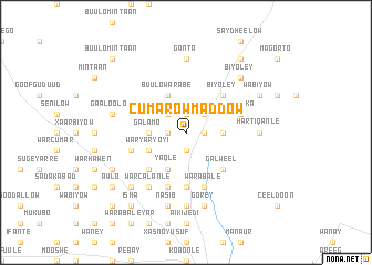 map of Cumarow Maddow