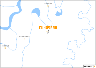 map of Cumaseba