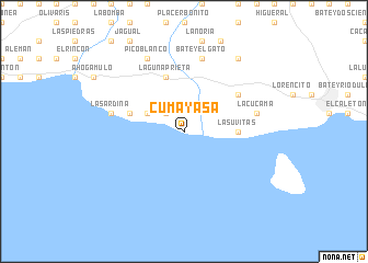 map of Cumayasa