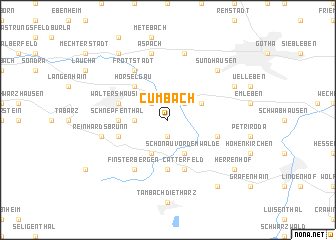 map of Cumbach