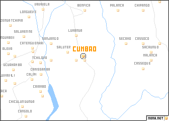 map of Cumbão