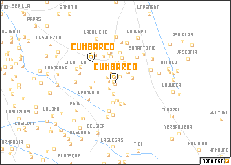 map of Cumbarco