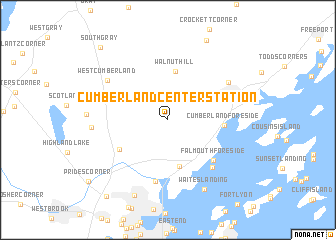 map of Cumberland Center Station