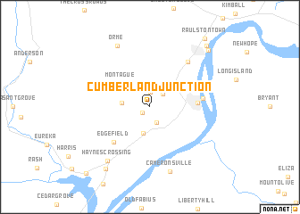 map of Cumberland Junction
