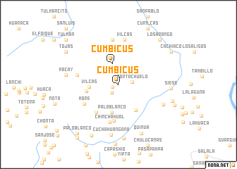 map of Cumbicus