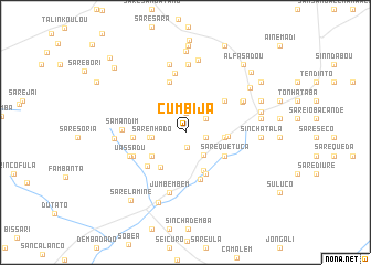 map of Cumbijã