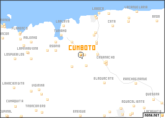 map of Cumboto