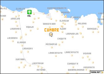 map of Cumbre