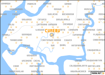 map of Cumebu