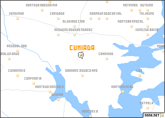 map of Cumiada