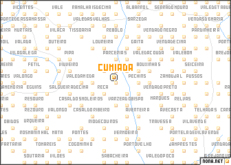 map of Cumiada