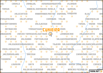 map of Cumieira