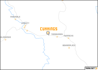 map of Cummings