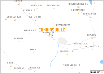 map of Cumminsville