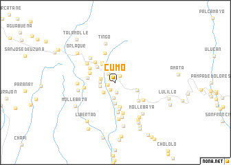 map of Cumo