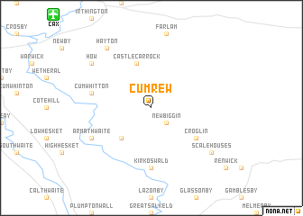 map of Cumrew