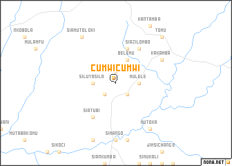 map of Cumwicumwi