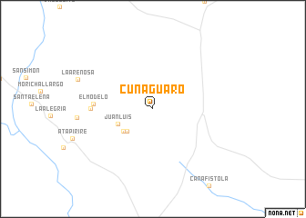 map of Cunaguaro