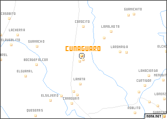 map of Cunaguaro