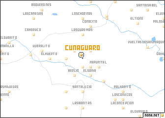 map of Cunaguaro