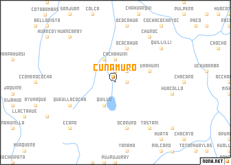 map of Cunamuro