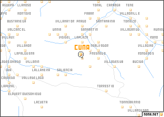 map of Cuña