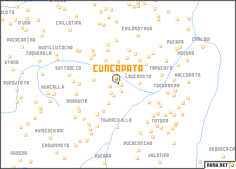 map of Cuncapata