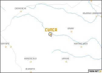 map of Cunca
