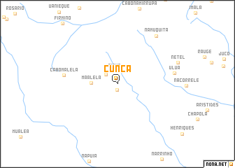 map of Cunca