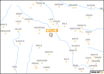 map of Cunca