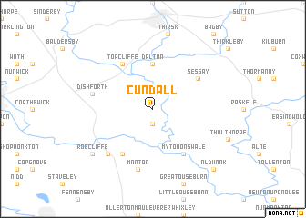 map of Cundall