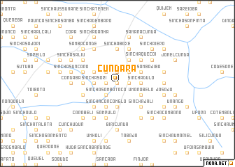 map of Cúndara