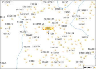 map of Cunda