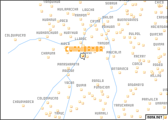 map of Cundibamba