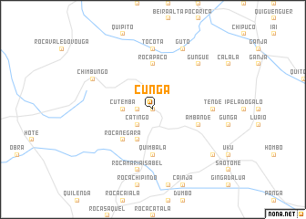 map of Cunga