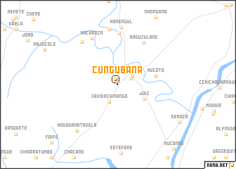 map of C. Ungubana