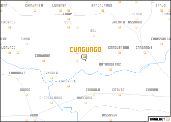 map of Cungungo