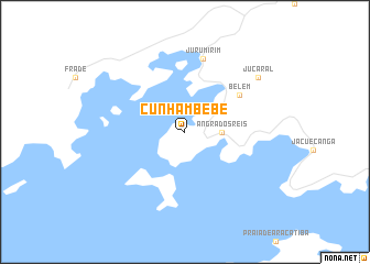 map of Cunhambebe